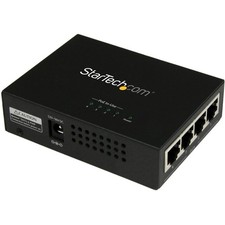 StarTech 4-Port Gigabit Midspan PoE Injector