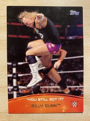 2015 Topps WWE Crowd Chants You Still Got This #9 Billy Gunn