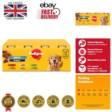 Delicious Variety Pack of Adult Dog Wet Food - 12x400g with Essential Nutrients 4.38 per kilo