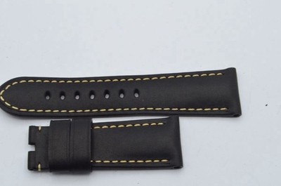 OFFICINE PANERAI LEDER ARMBAND 26MM FÜR DORNSCHLIESSE 26MM SCHWARZ 26-22MM