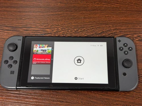 Nintendo Switch Handheld Console Gray Joy-Cons - Good Used Cond - Works Great
