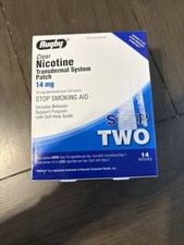Rugby Clear Nicotine Transdermal System Patch Step Two - 14mg