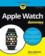 Apple Watch For Dummies Paperback Marc Saltzm...