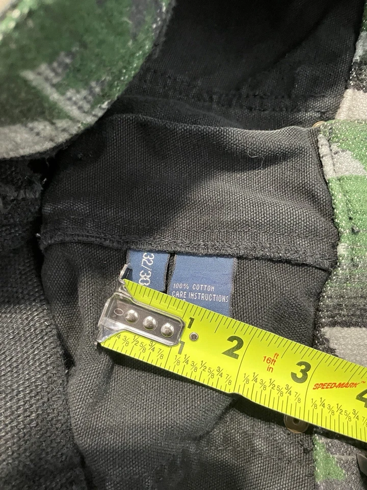 Vintage Polo Ralph Lauren Workwear Canvas Double Knee Carpenter Pants 32x30 - Image 2 of 4