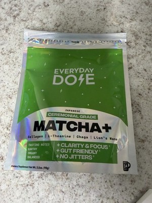 Everyday Dose Mushroom Matcha 3.5oz