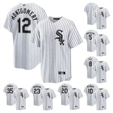 Men's White Sox White Collection Limited Player Stitched Jersey S-3XL