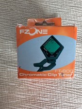 FZONE FT -800 chormatic TUNER CLIP ON DIGITAL used PACKAGE