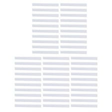 50Pcs White Makeup Brush Mesh Cover Cosmetic Brush Protector Net Sleeve Guard