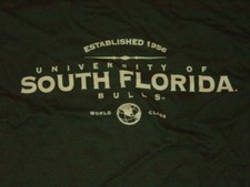 USF University SOUTH FLORIDA BULLS T-Shirt NEW TAG sz... SMALL