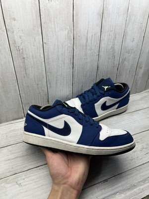 AIR JORDAN 1 LOW 553558 405 INSIGNIA BLUE MENS SIZE 9 Shoes 