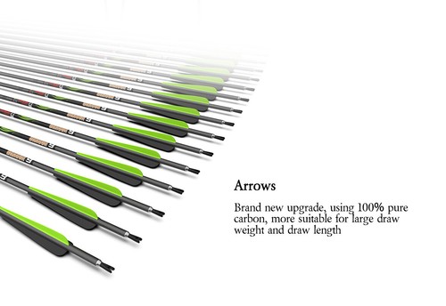 Archery Compound Bow Kit 0-70lbs Hunting Package Adult Arrows Target Dragon X9 - Picture 11 of 17