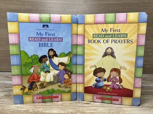 Scholastic ~ Read and Learn ~ My First Bible ~My First Book of Prayers ...
