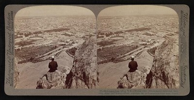 Photo:Lima,Rimac river, twin-towered cathedral, bull-ring, Peru 1907