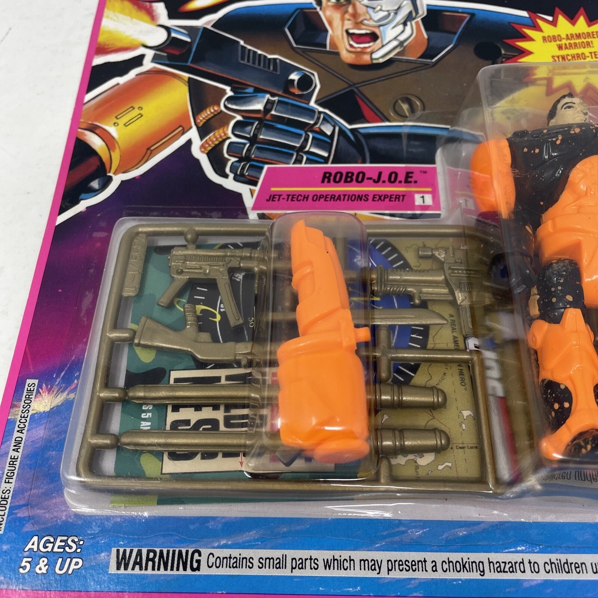 1993 GI Joe Armor Tech Star Brigade ROBO-J.O.E. Vintage Hasbro