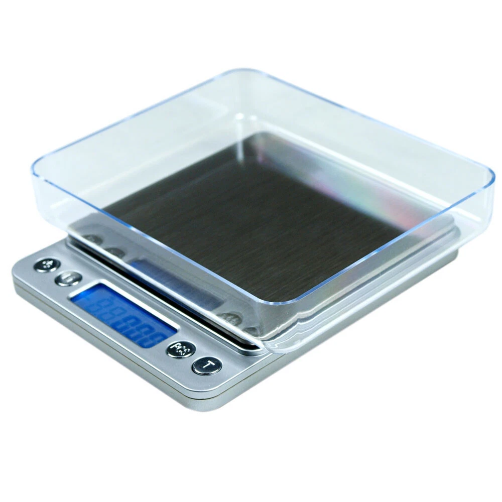 2000g x 0.1g Digital Scale 0.1 Gram Precision Scale for Jewelry Diet Shipping