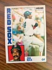 1984 OPC  #364  Jim Rice Boston Red Sox  ExMt
