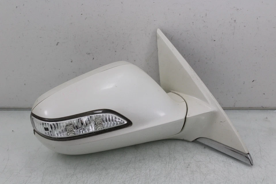 JDM Honda Legend 3.5 VTEC V6 KB1 RL Side Door Mirrors Mirror Set 2004-07 WHITE — 第 2/4 张图片