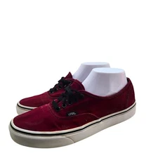 Vans Authentic Burgundy/Maroon Unisex Women-9.5  Men 8 smoke-free home Low Top