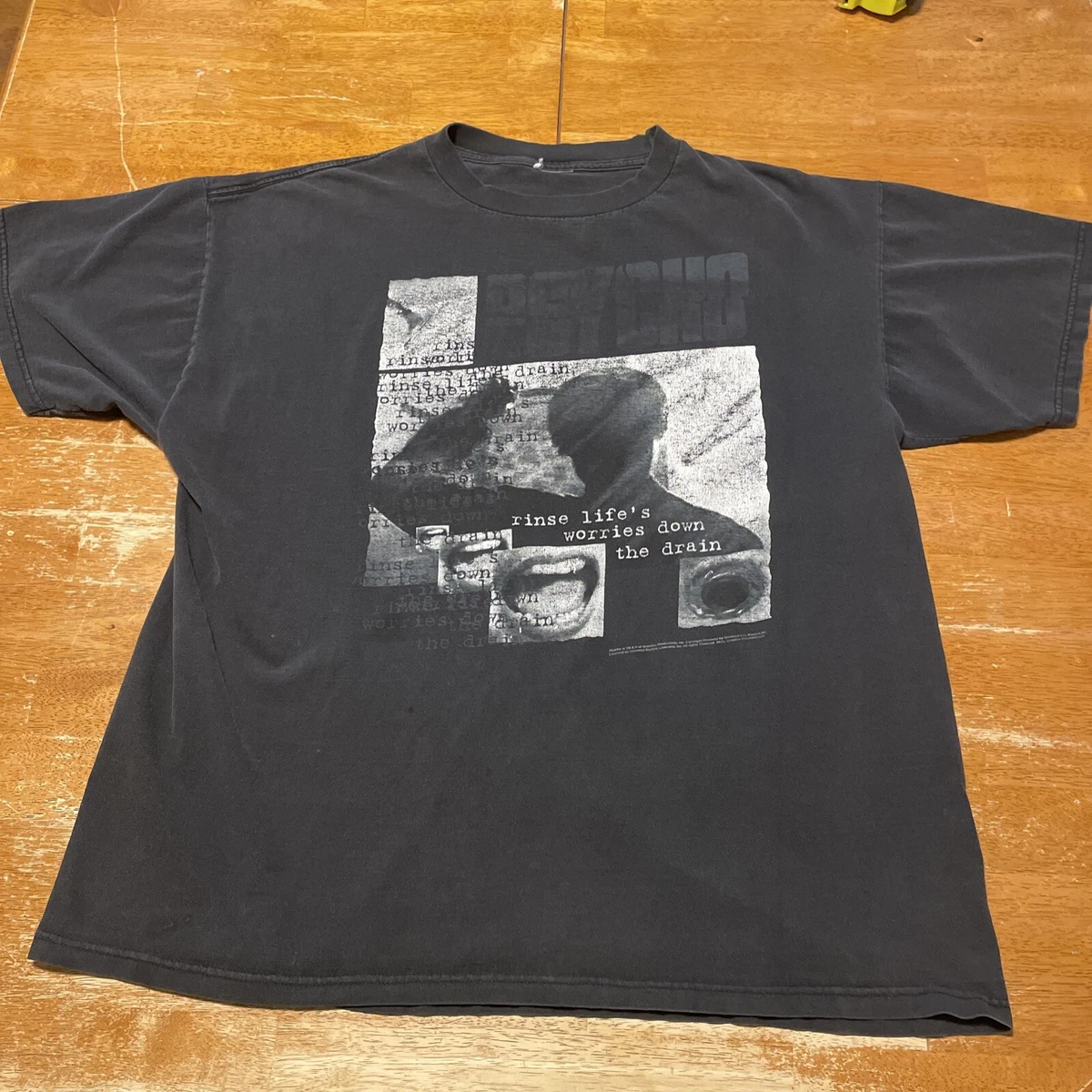 Vintage 1990s Psycho Movie Alfred Hitchcock Promo T-Shirt 2XL Universal Studios