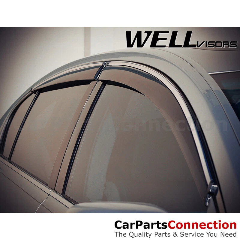 Viseras de ventana WellVisors 06-11 para Lexus GS300 GS350 GS430 GS450h GS460 laterales Foto 4 de 4