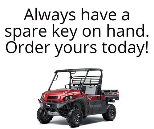 Clé de remplacement Kawasaki Mule UTV coupée à votre code 3201-3250 - Photo 2 sur 2