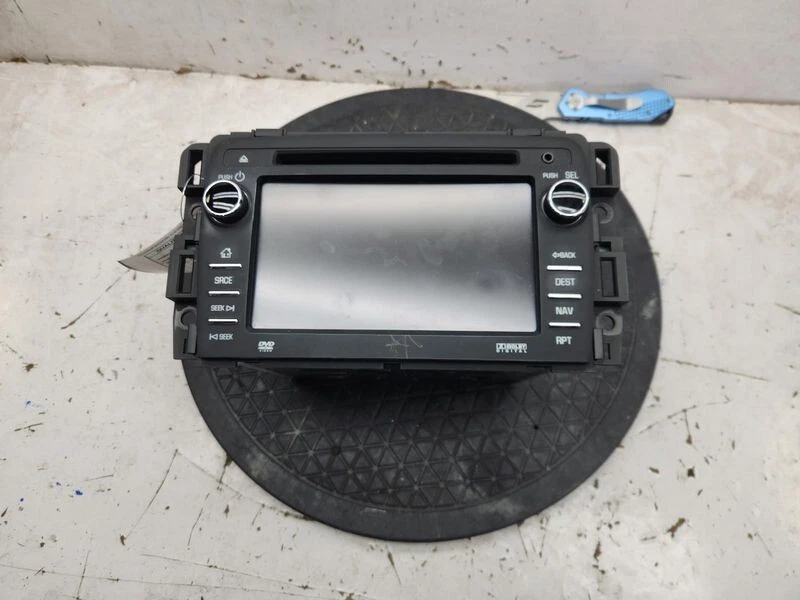 Equipamento de áudio 2013-2014 GMC ACADIA CD DVD rádio navegação com telemática fabricante de equipamento original - Imagem 4 de 4