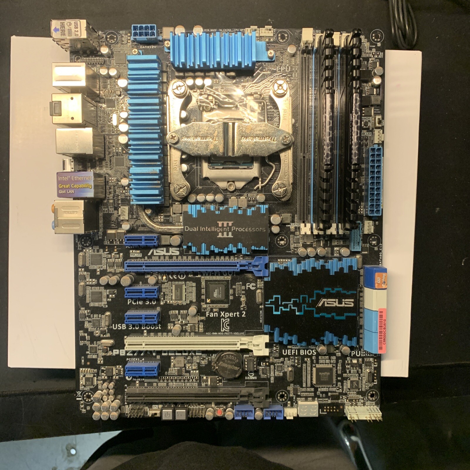 箱付き Ivy Bridge i7-3770k マザーボードZ77 メモリ8GBセットで
