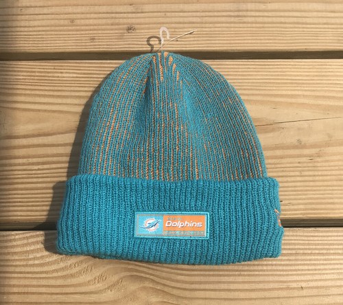 New Era Miami Dolphins Beanie Hat Cap 