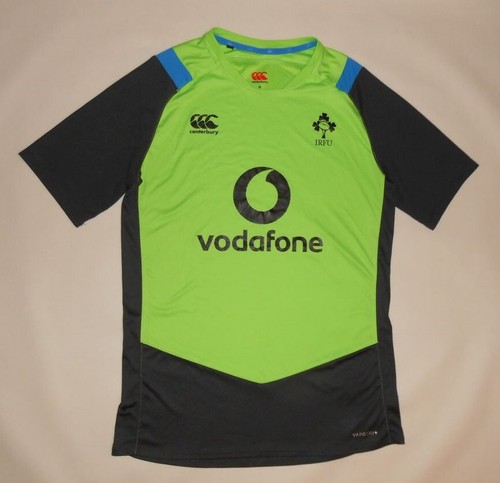 Maillot Rugby Vert IRFU Taille L Occasion T-shirt Rugby Homme Canterbury Vert - Taille L En Coton Bio - Occasion Très Bon état Maillot Rugby Vert Canterbury Taille L