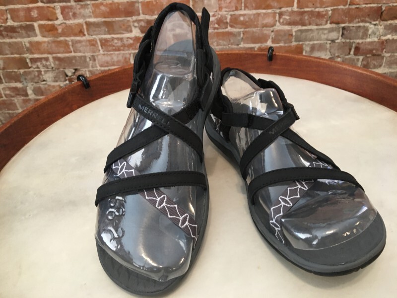 Merrell Sandalo Sportivo Nero Sirena Cardia Q2 Escursionismo 8 38 5 NUOVO