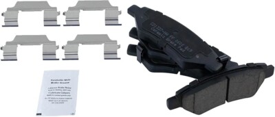 TRQ Rear Brake Pads Ceramic Compatible  2008-2014 Cadillac CTS 2010-2016 SRX 