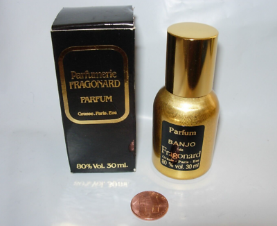 Banjo de Fragonard オードトワレ20250429 WOMENS NEW FRAGONARD BANJO PERFUME PARFUM 30 ML 1 OZ SEALED SPLASH