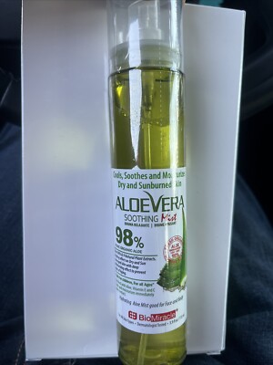 Aloe Vera Soothing Mist Cools-Soothes-Moisturizes Sunburn Skin 3.9 fl. oz (1 EA)