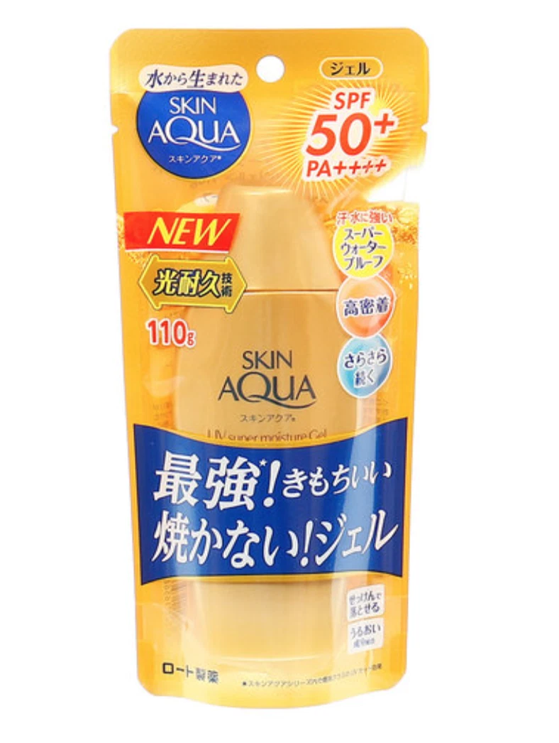 skin aqua UV Super Moisture Gel, Strongest Gold UV Sunscreen