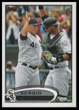 2012 Topps #244a Sergio Santos Chicago White Sox
