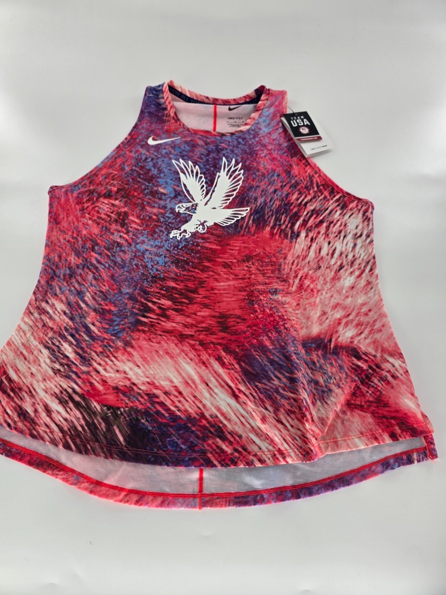 Women's Nike Training Tank Luxe Top Olympics 2024 Size Large L