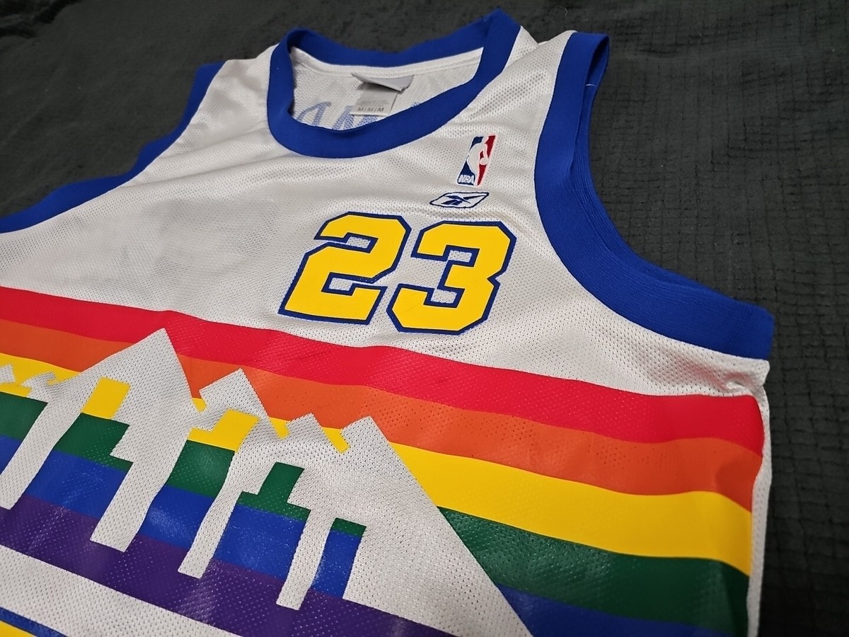 Nuggets CAMBY 23 ジャージ Lサイズ Adidas Denver Nuggets NBA replica Jersey #23 Marcus Camby