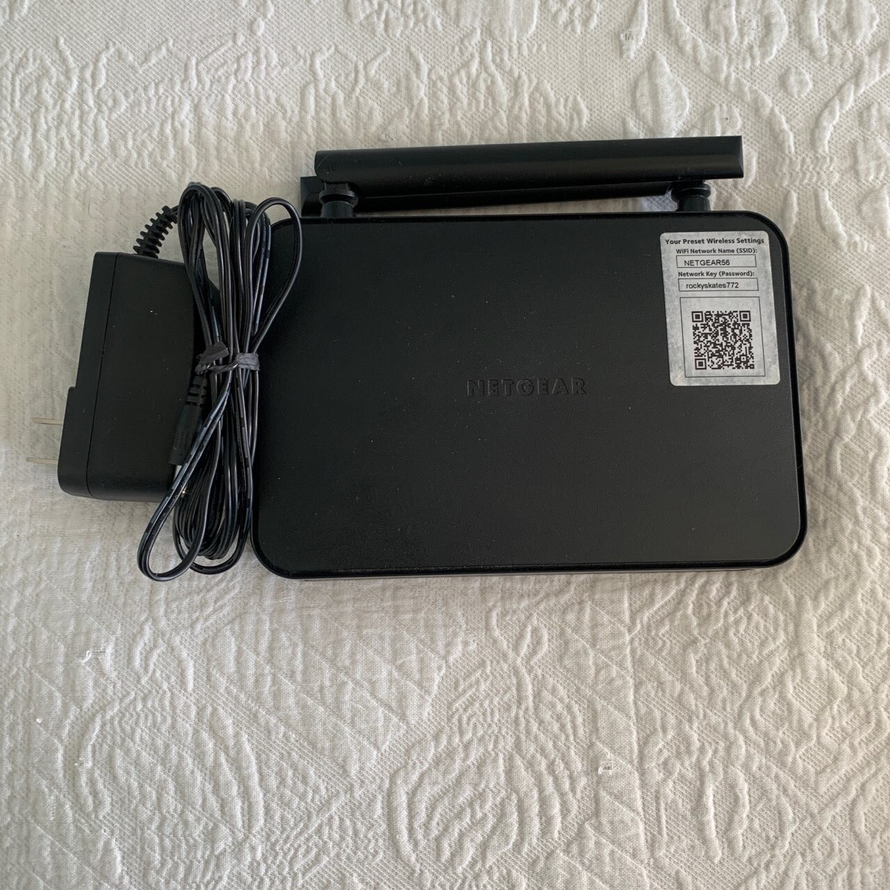 NETGEAR AC750 R6020 750 Mbps 4 Port Dual Band WiFi Router Power Cord ...