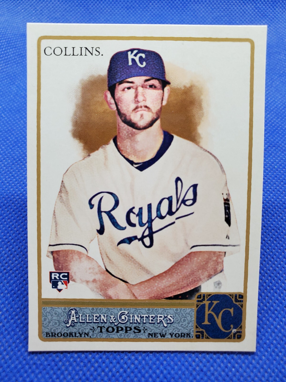 2011 Topps Allen & Ginter TIM COLLINS Glossy card /999 KANSAS CITY ROYALS #51
