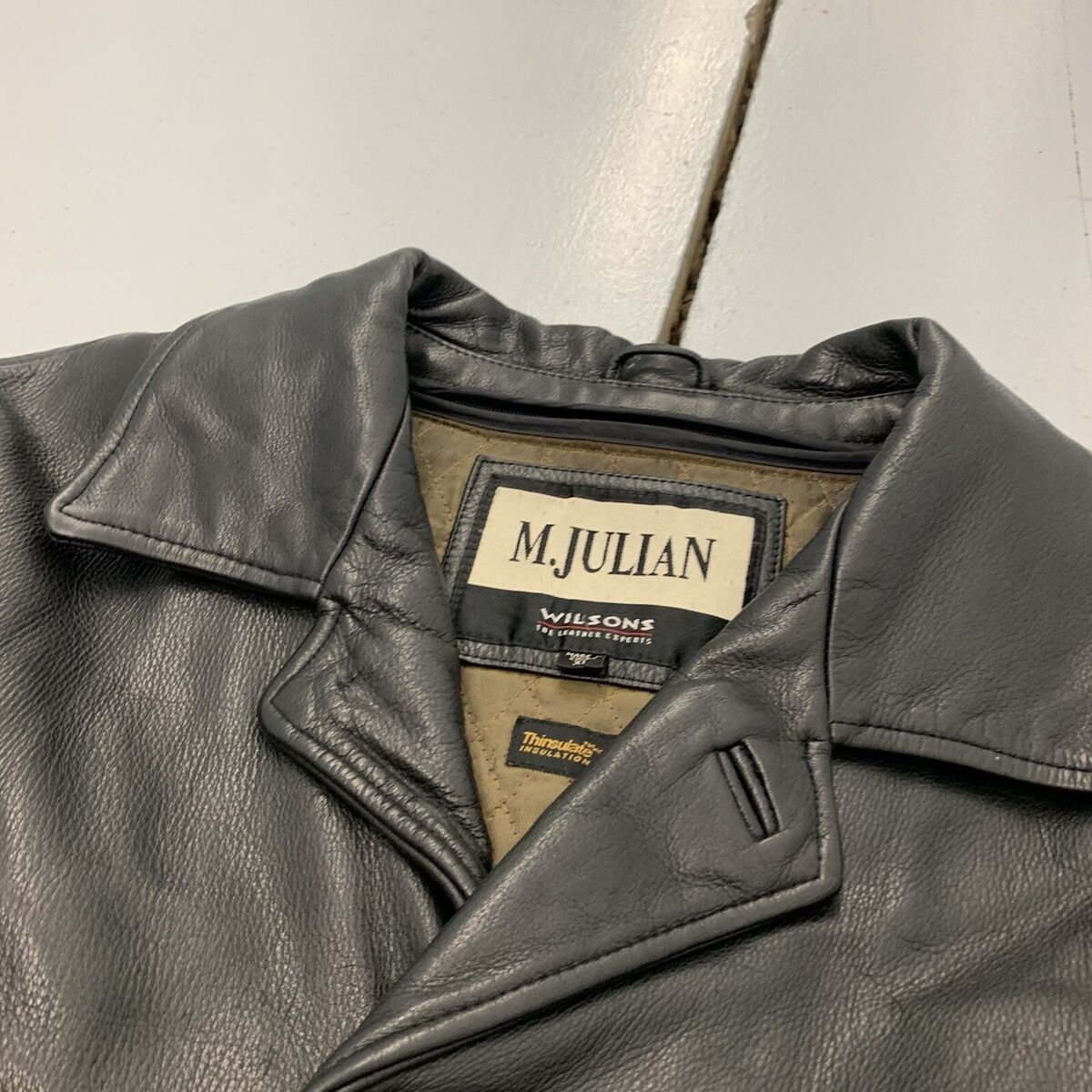 Vintage 90s Wilsons Leather M Julian Black Leather Jacket Vintage 90s Wilsons Leather M Julian Black Leather Jacket