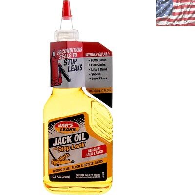 Jack Oil with Stop Leak - 12.5 oz for Quick Hydraulic Repairs & Maintenance