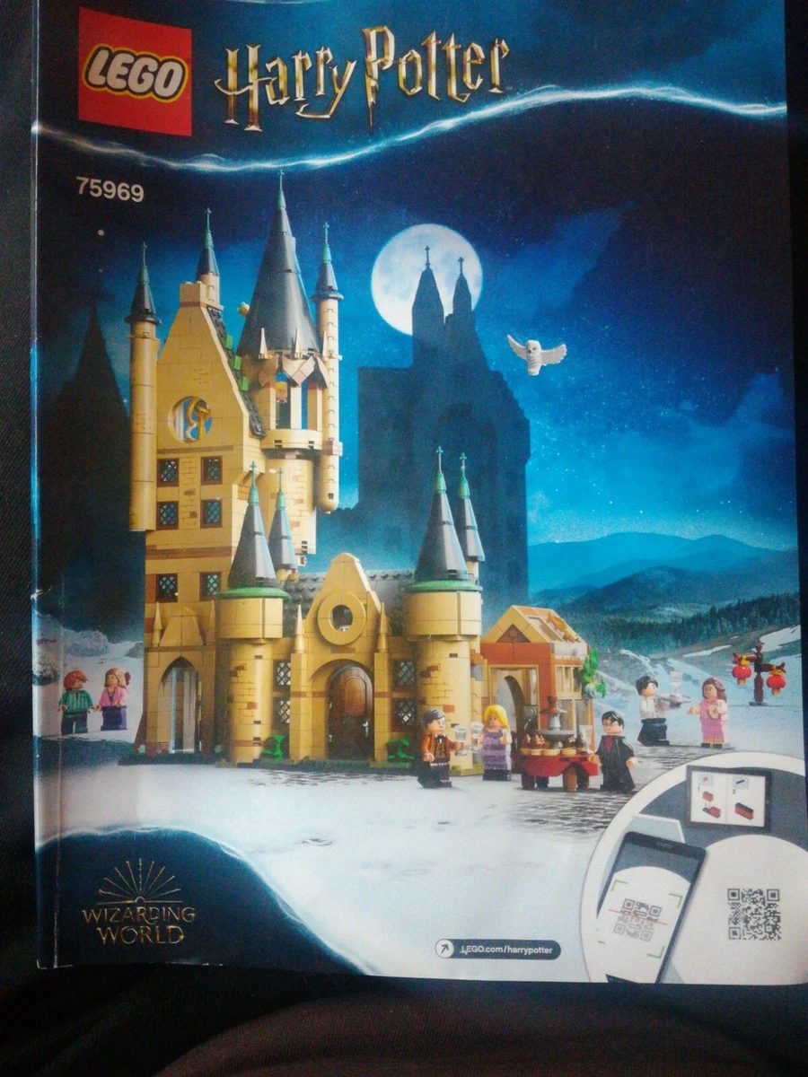LEGO INSTRUCTIONS ONLY FOR 75969 HARRY POTTER ASTRONOMY TOWER