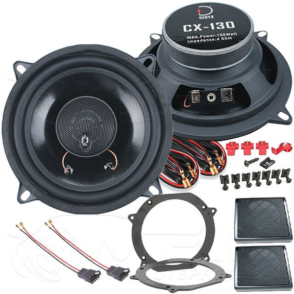 Dietz Auto Lautsprecher FüR Volvo 850 1991-1996 Heck TüR Inkl. Grill 100W #BF6S-image
