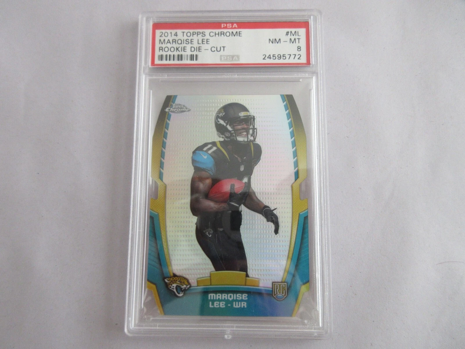 Marqise Lee Topps Chrome Rookie Die-Cut #ML Base