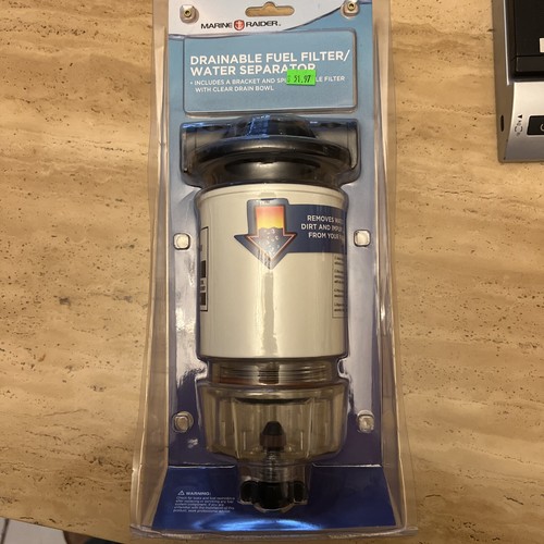 FREE PRI SHIP!! BRAND NEW!! Marine Raider Fuel Filter Water Separator