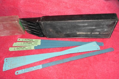 Lot of 13 New SANDVIK 12'' Hacksaw Blades 6 Cutflex 24 tpi HS, 6 Sandcut 18 tpi 