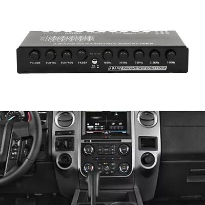 5 Band Car Audio Equalizer Durable Premium for Car Stereo Tone Control Boat