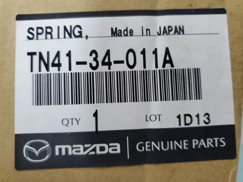 Nuevo muelle helicoidal delantero # TN41-34-011A 2019-2023 genuino OEM Mazda CX-9 AWD Foto 2 de 4