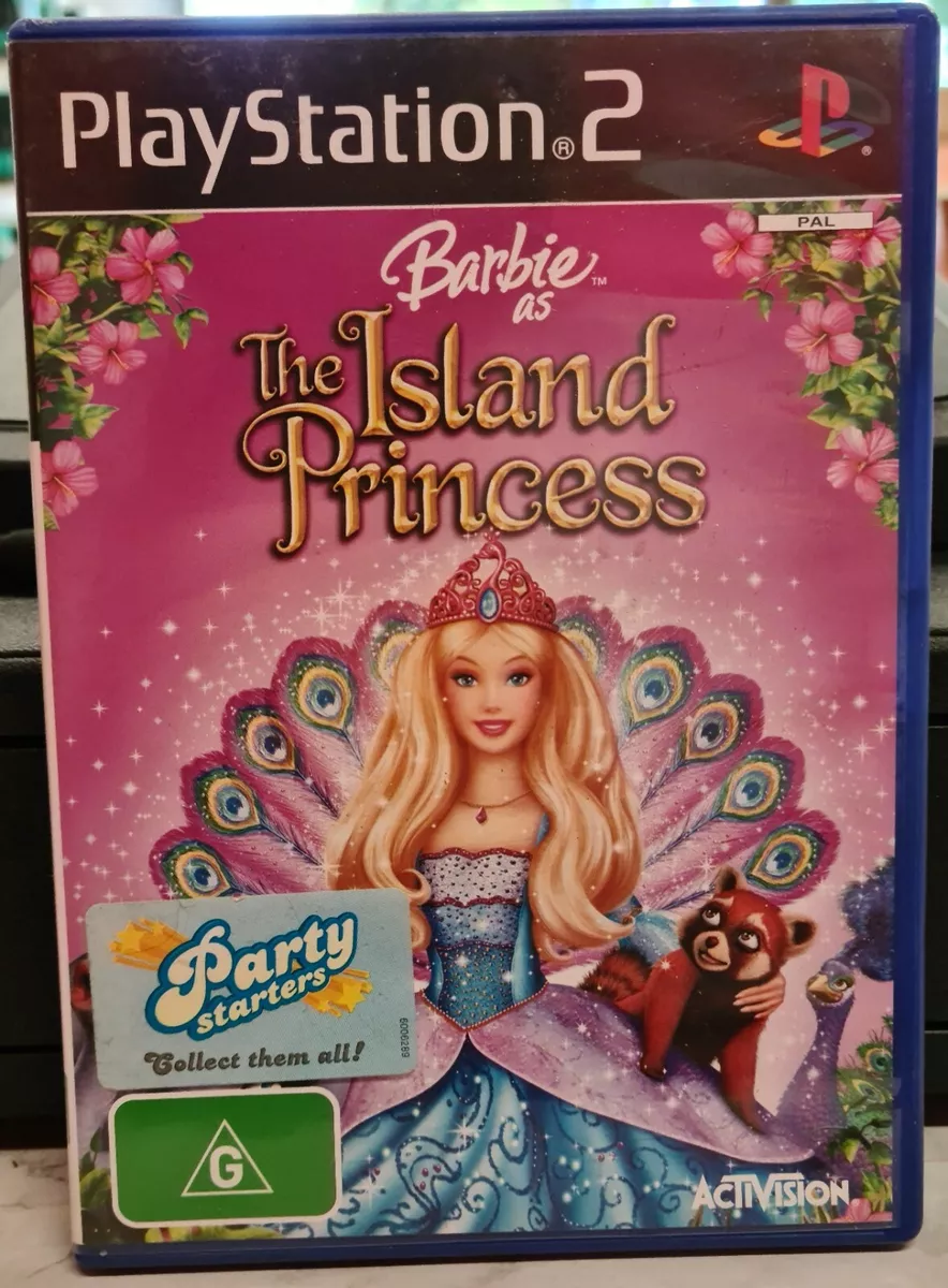 Barbie as The Island Princess jogo playstation ps2