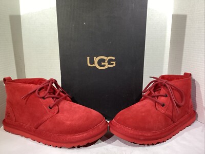 Red Ugg Boots With Laces UGG Men's Size EU 42 Samba Red Neumel